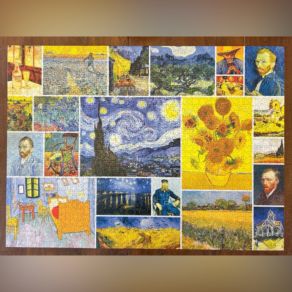 Re-marks Vincent Van Gogh 1500 Piece Puzzle Artistic Jigsaw Puzzle 🧩